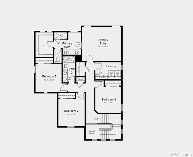 Structural options added include:  Extended patio, and 8' interior doors on main level.