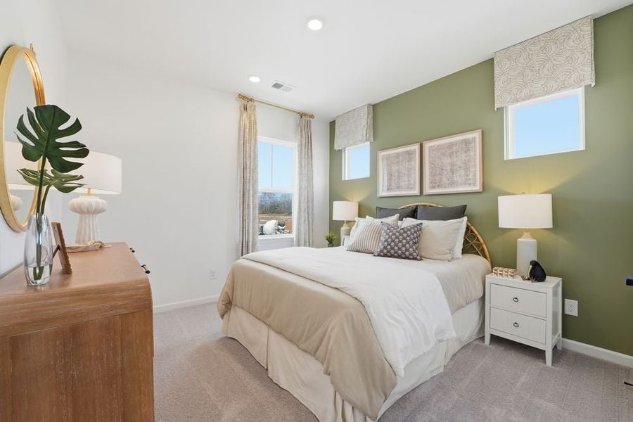 Furnished interior view inside a new home in Indian Trail Townhomes, Indian Trail (Image 16).