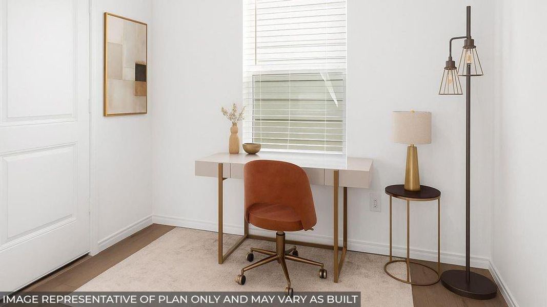 Furnished interior view inside a new home in William Trails, Willis (Image 5).