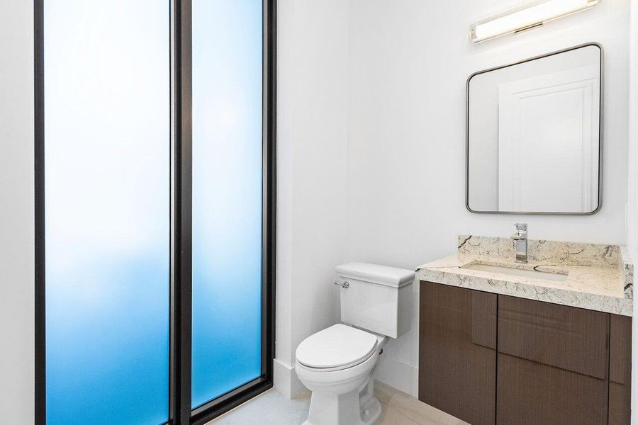 Furnished interior view inside a new home in , Delray Beach (Image 11).