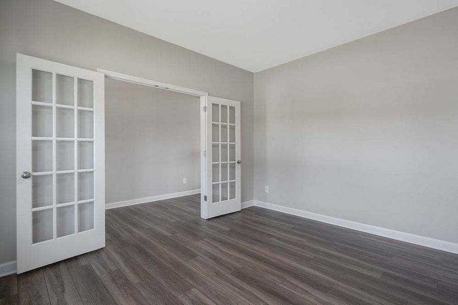 Representative unfurnished interior of a home built from the Pamlico by Caviness & Cates Communities in Bartlett Manor, Youngsville (Image 50).