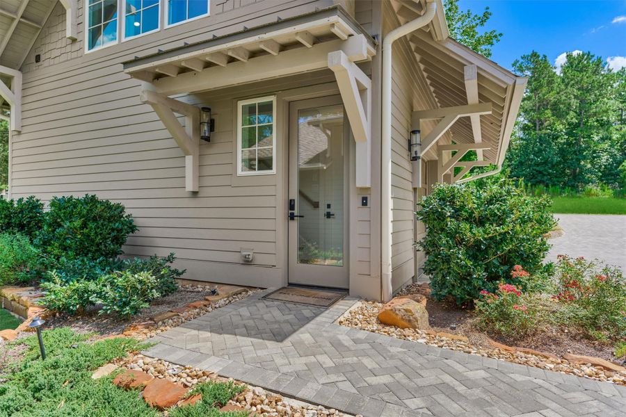 Exterior details and patio area of a home in , Montgomery (Image 22).