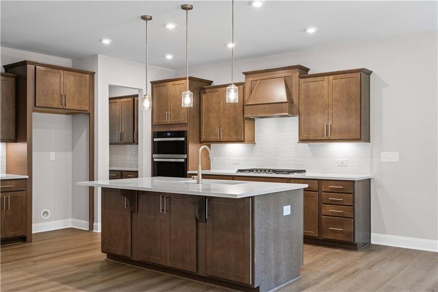 Furnished interior view inside a new home in Reunion, Hoschton (Image 5).