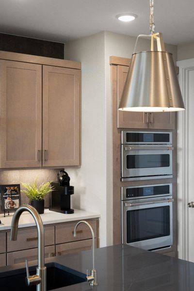 Furnished interior view inside a new home in Terrace Collection At Turner's Crossing, Buda (Image 19).