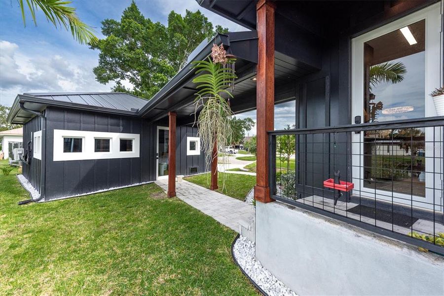 Front exterior of a new home in , Punta Gorda, FL, highlighting curb appeal (Image 31).