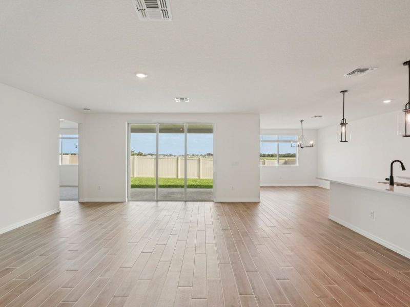 Spacious, unfurnished interior of a new home in Oakfield Trails - Signature Series, Parrish (Image 10). Spacious, unfurnished interior of a new home in Oakfield Trails - Signature Series, Parrish (Image 10).