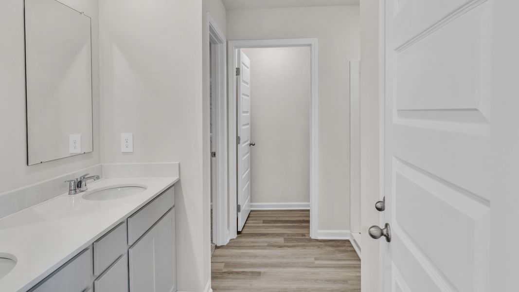 Furnished interior view inside a new home in Bailey Park, Fayetteville (Image 12).