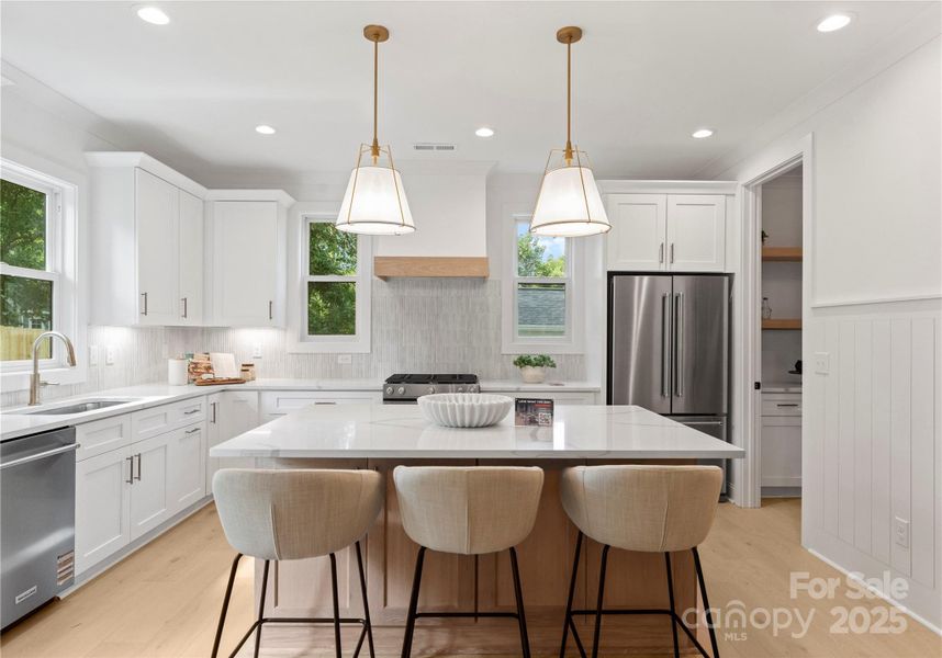 Furnished interior view inside a new home in , Charlotte (Image 13). Furnished interior view inside a new home in , Charlotte (Image 13).