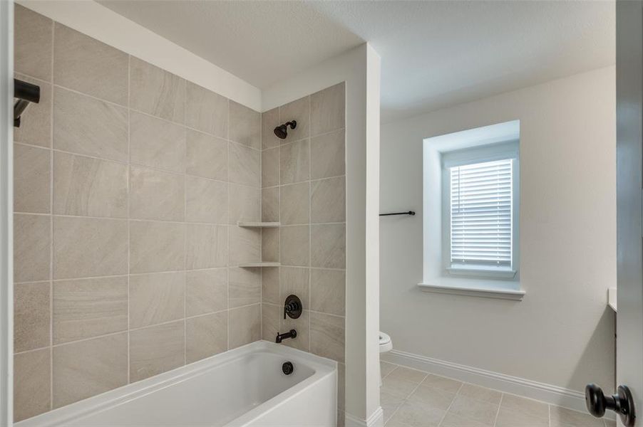 Furnished interior view inside a new home in Sierra Vista at Kelly Ranch, Aledo (Image 7).