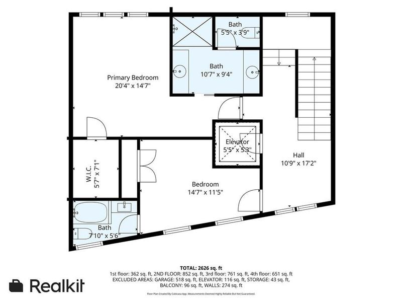 2D floor plan layout of this home in , Atlanta, GA (Image 6). 2D floor plan layout of this home in , Atlanta, GA (Image 6).