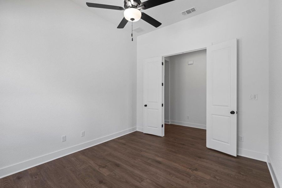 French doors in Study