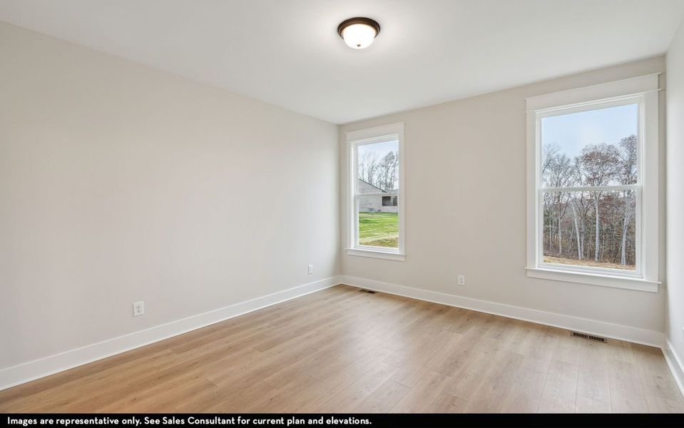 Spacious, unfurnished interior of a new home in The Retreat at Norman Farm, Hendersonville (Image 16).