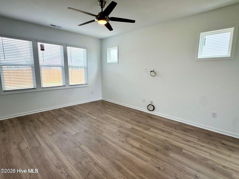 Spacious, unfurnished interior of a new home in Coastal Haven, Leland (Image 9).