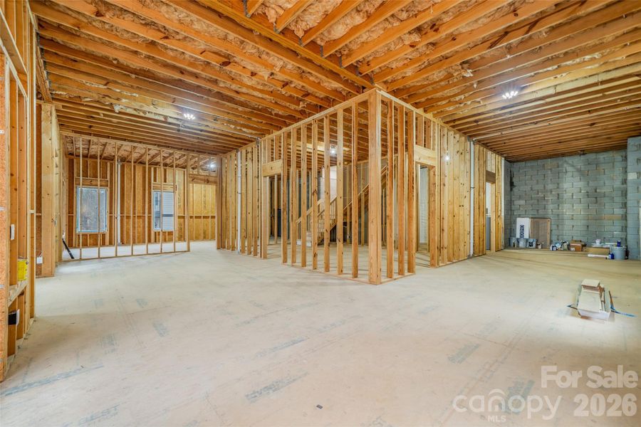 In-progress construction of a new home in , Arden, NC (Image 32).