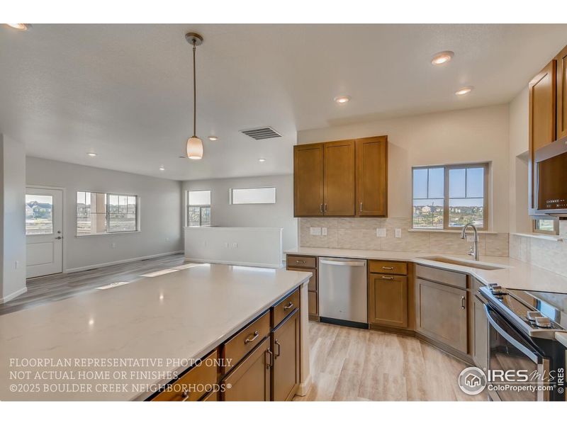 Furnished interior view inside a new home in , Westminster (Image 10).