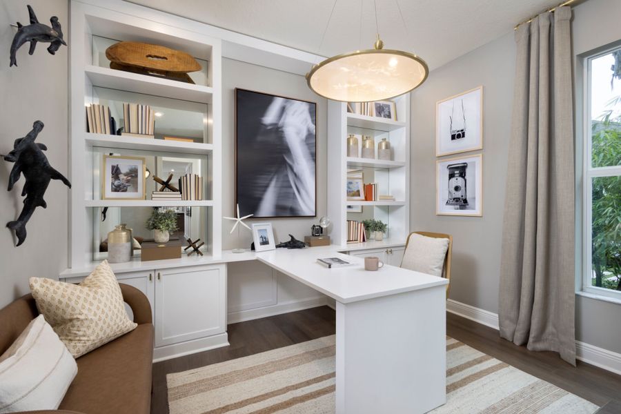 Representative furnished interior of a home built from the Shasta by Mattamy Homes in Newfield, Palm City (Image 14).