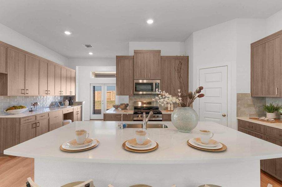 Furnished interior view inside a new home in Nolina, Georgetown (Image 10). Furnished interior view inside a new home in Nolina, Georgetown (Image 10).