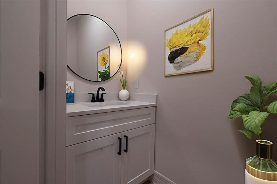 Furnished interior view inside a new home in , Tavares (Image 8).