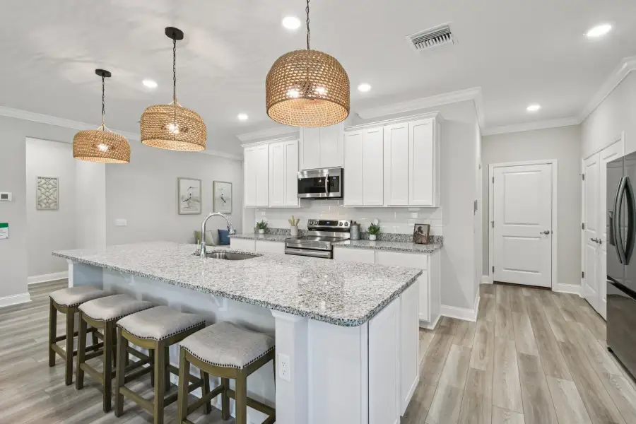 Representative furnished interior of a home built from the Drexel by Maronda Homes in Highland Park, Newberry (Image 16). Representative furnished interior of a home built from the Drexel by Maronda Homes in Highland Park, Newberry (Image 16).