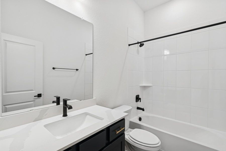 Furnished interior view inside a new home in The Grand Prairie 40’, Hockley (Image 11). Furnished interior view inside a new home in The Grand Prairie 40’, Hockley (Image 11).