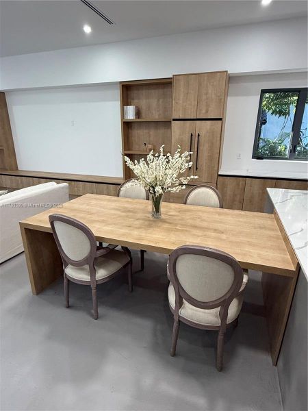 Furnished interior view inside a new home in , Miami (Image 24).