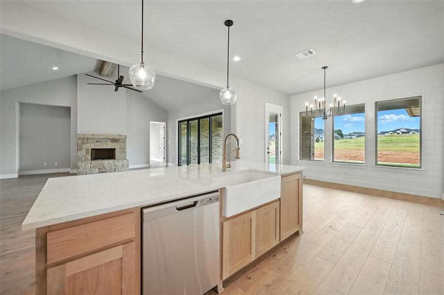 Furnished interior view inside a new home in Rocky Top Ranch, Reno (Image 6). Furnished interior view inside a new home in Rocky Top Ranch, Reno (Image 6).