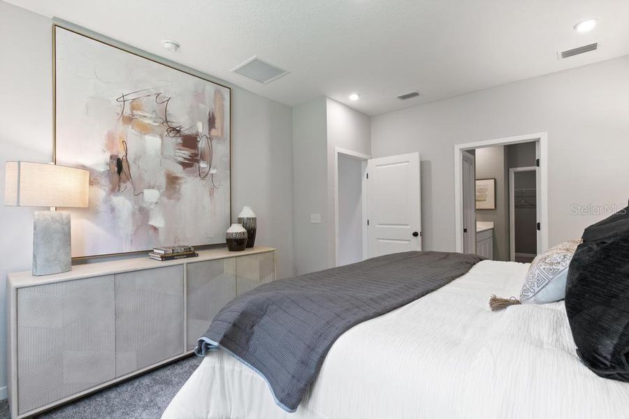 Furnished interior view inside a new home in Seminole Palms, Palm Coast (Image 55).
