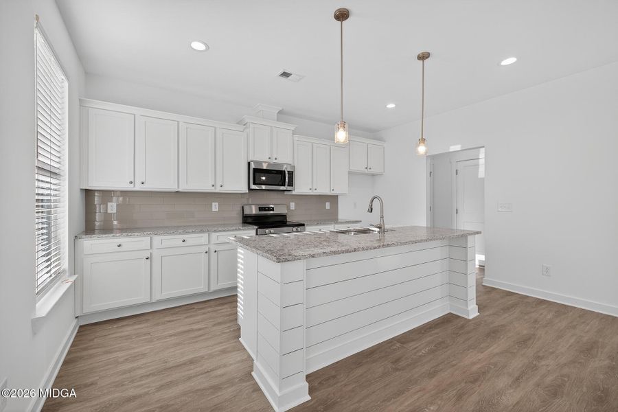 Furnished interior view inside a new home in Langston Place, Perry (Image 7).