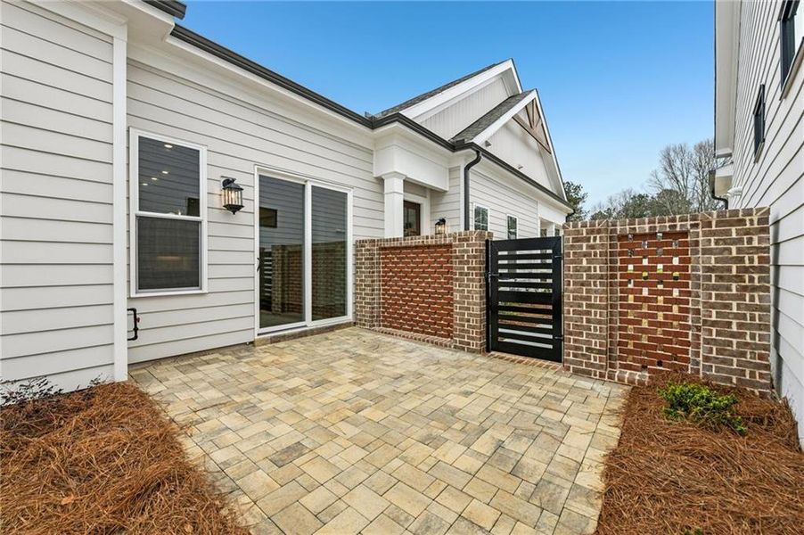 Exterior details and patio area of a home in Aberdeen, Hoschton (Image 30). Exterior details and patio area of a home in Aberdeen, Hoschton (Image 30).