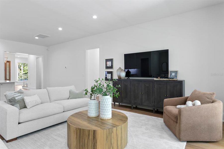 Furnished interior view inside a new home in , Tampa (Image 30). Furnished interior view inside a new home in , Tampa (Image 30).