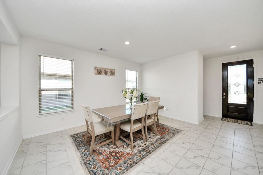 Furnished interior view inside a new home in Olympia Falls, Fresno (Image 10).