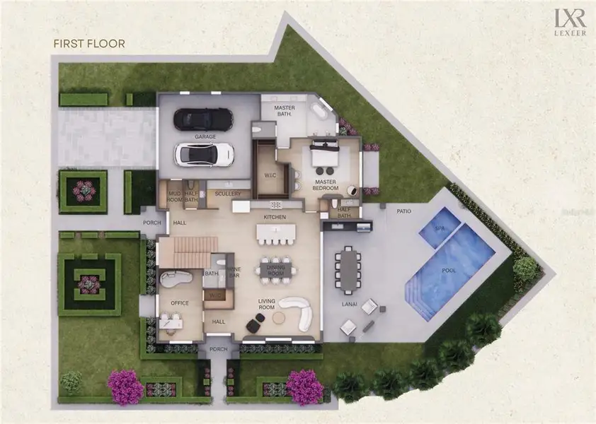 2D floor plan layout of this home in , Orlando, FL (Image 5). 2D floor plan layout of this home in , Orlando, FL (Image 5).