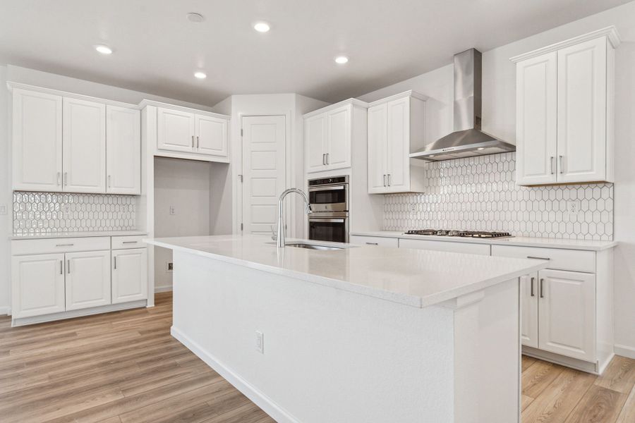 Furnished interior view inside a new home in Sterling Ranch Ascent Village, Littleton (Image 3).