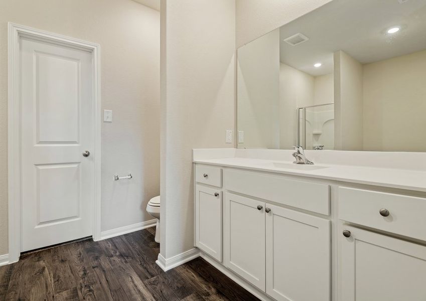 Spacious master bathroom vanity Spacious master bathroom vanity