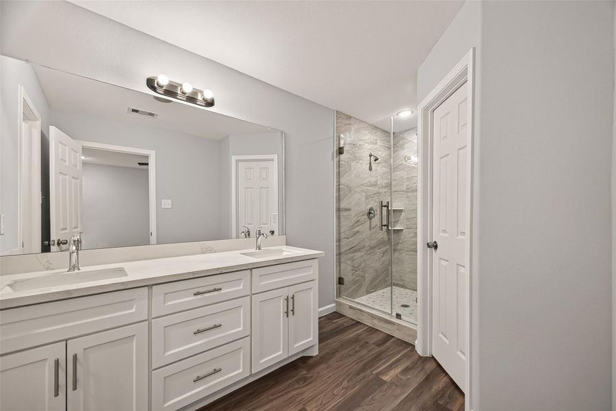 Furnished interior view inside a new home in , Houston (Image 6). Furnished interior view inside a new home in , Houston (Image 6).
