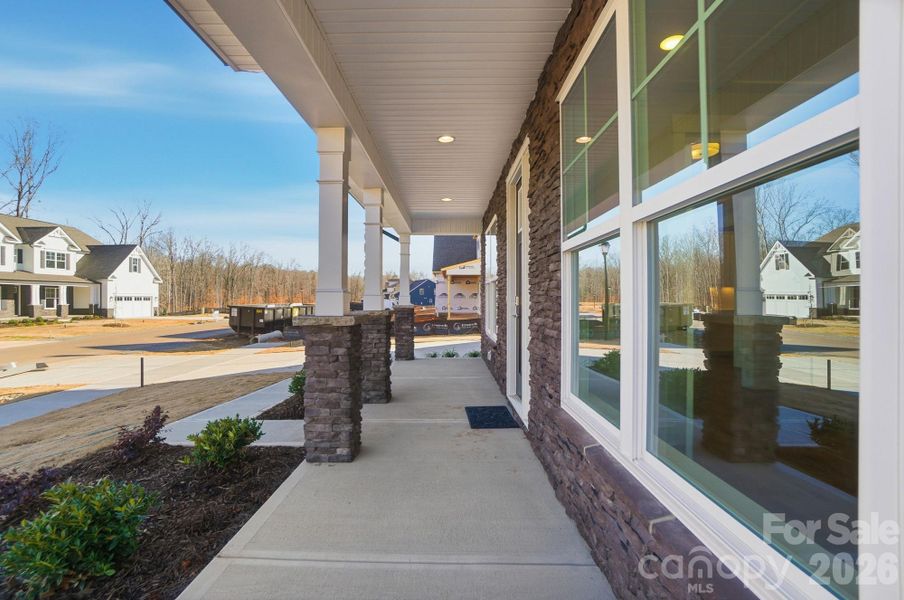 Exterior details and patio area of a home in Rone Creek, Waxhaw (Image 4).