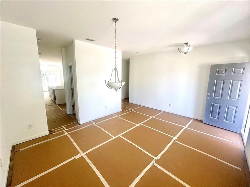 Spacious, unfurnished interior of a new home in The Pointe at Heron Bay, Locust Grove (Image 7). Spacious, unfurnished interior of a new home in The Pointe at Heron Bay, Locust Grove (Image 7).