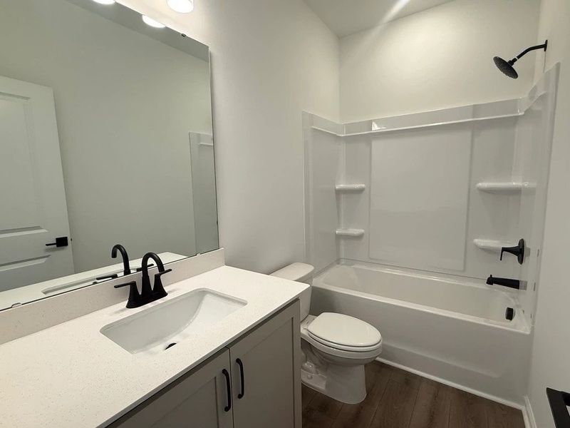 Furnished interior view inside a new home in The Point, Rolesville (Image 8).