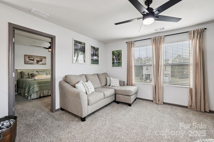 Furnished interior view inside a new home in Monterey Park, York (Image 28). Furnished interior view inside a new home in Monterey Park, York (Image 28).