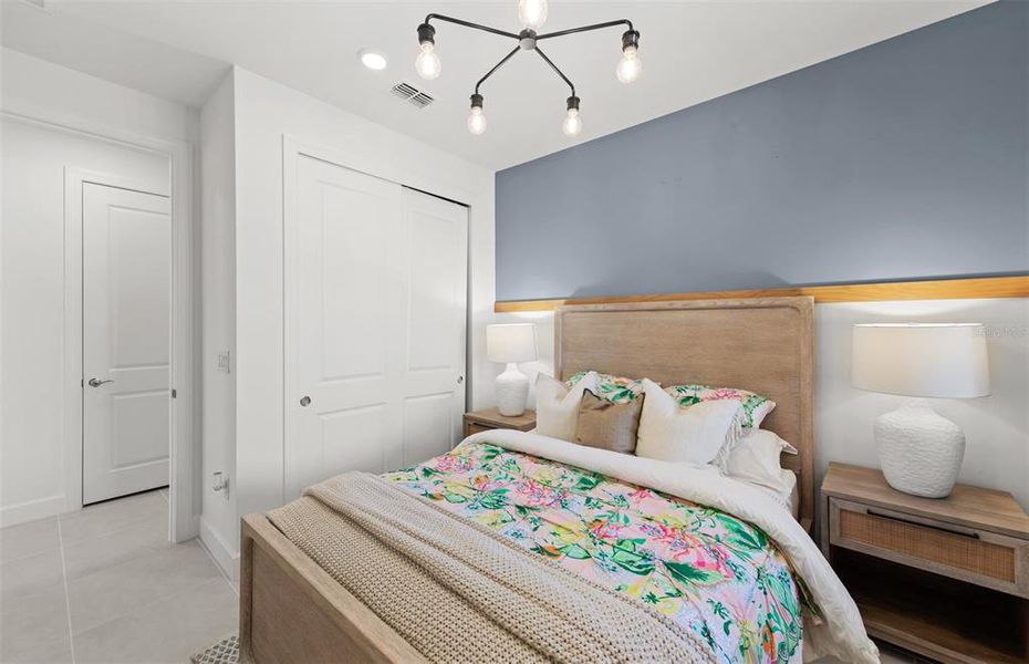 Furnished interior view inside a new home in Shores at Stillwater, Englewood (Image 5).