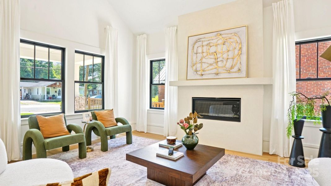 Furnished interior view inside a new home in , Charlotte (Image 7).