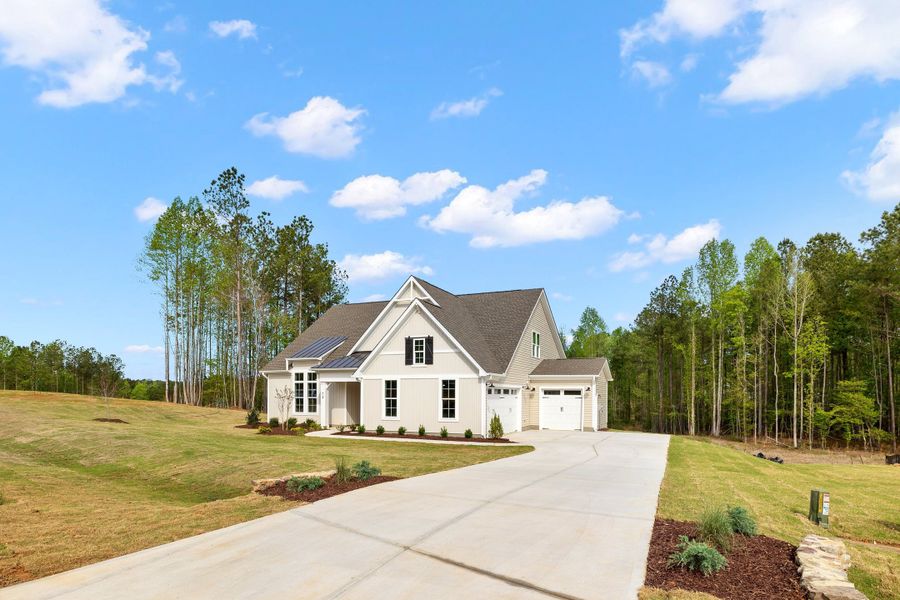 Representative exterior photo of a completed home built from the The Bradley by RobuckHomes in Baylee Ridge, Selma, NC (Image 62). Representative exterior photo of a completed home built from the The Bradley by RobuckHomes in Baylee Ridge, Selma, NC (Image 62).