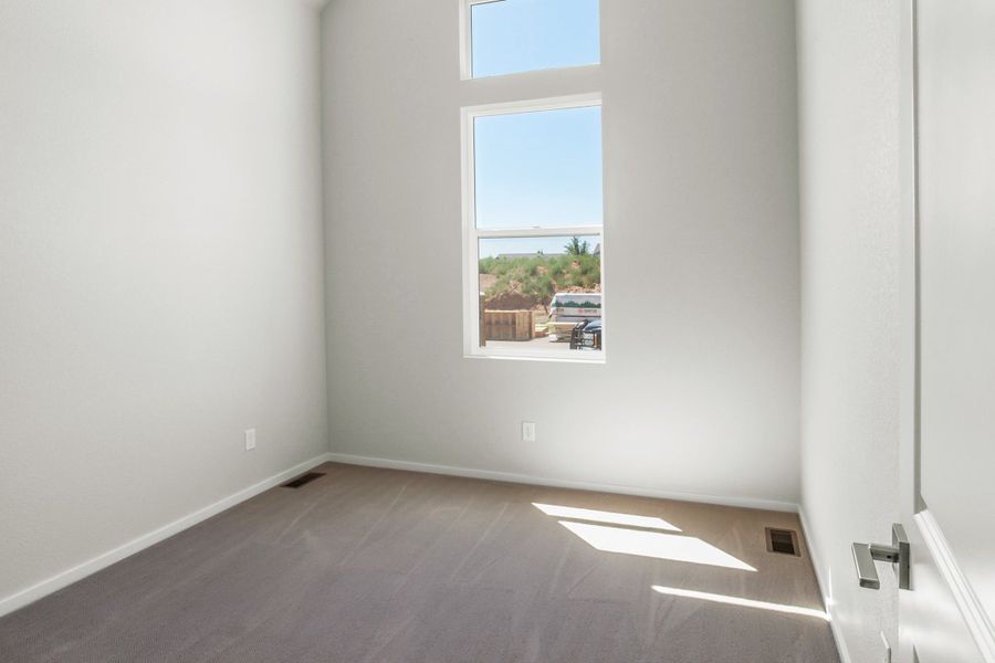 Spacious, unfurnished interior of a new home in Trailside, Timnath (Image 42). Spacious, unfurnished interior of a new home in Trailside, Timnath (Image 42).