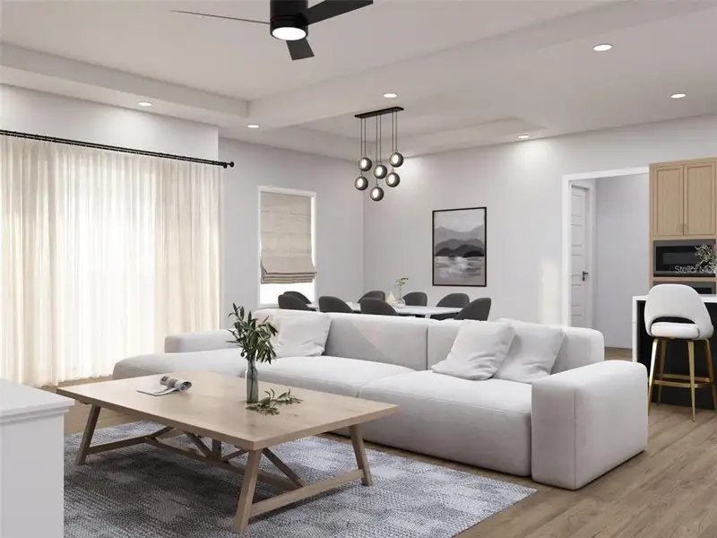 Furnished interior view inside a new home in , Palm Coast (Image 4).