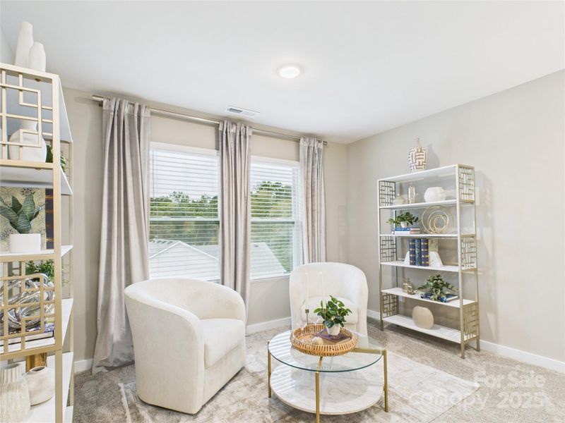 Sitting Room in Primary provides a private space to relax Sitting Room in Primary provides a private space to relax