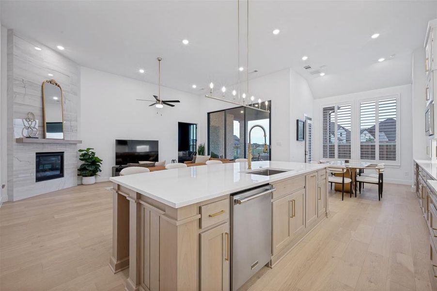Furnished interior view inside a new home in , Celina (Image 13).