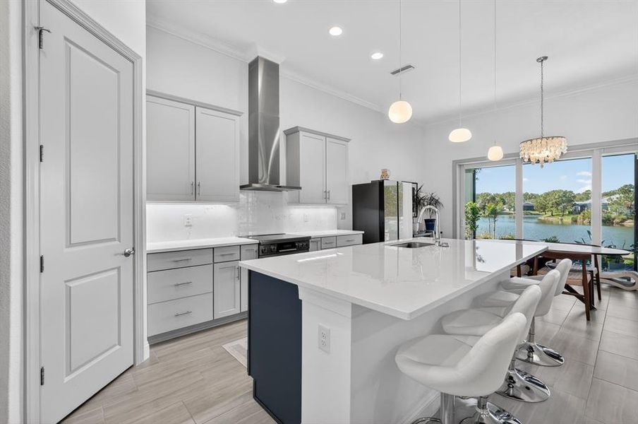 Furnished interior view inside a new home in , Palm Coast (Image 15).