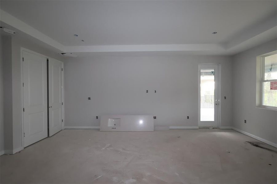 In-progress construction of a new home in Lake Star at Ovation, Winter Garden, FL (Image 4).