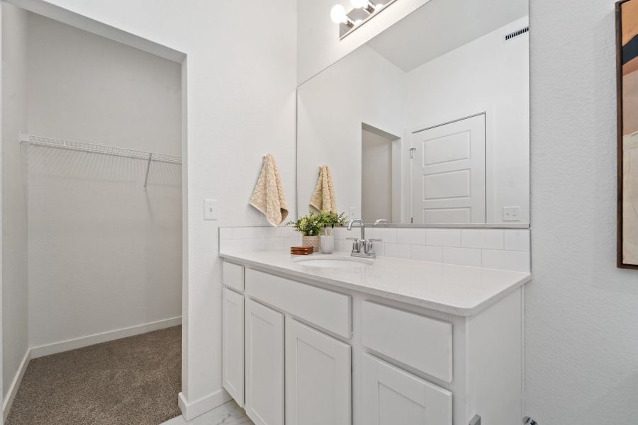 Front exterior of a new home in Liberty Draw, Evans, CO, highlighting curb appeal (Image 16). Front exterior of a new home in Liberty Draw, Evans, CO, highlighting curb appeal (Image 16).