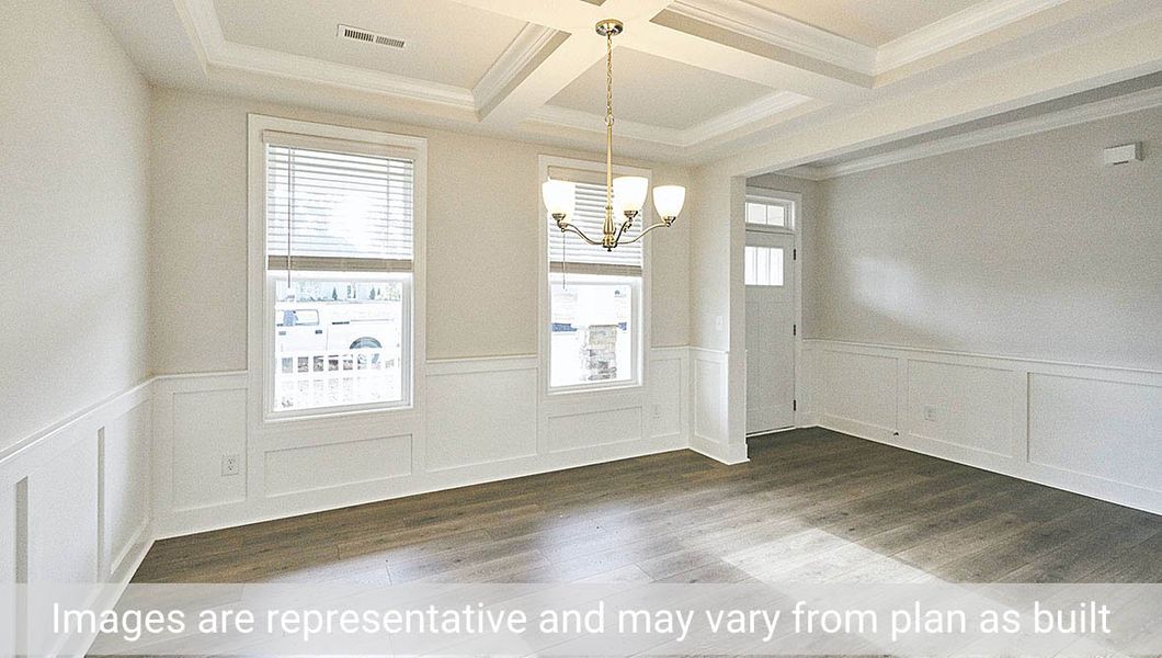 Spacious, unfurnished interior of a new home in The Manors at Winston Pointe, Clayton (Image 13).